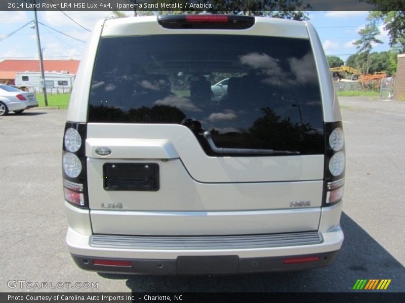 Ipanema Sand Metallic / Arabica 2014 Land Rover LR4 HSE Lux 4x4