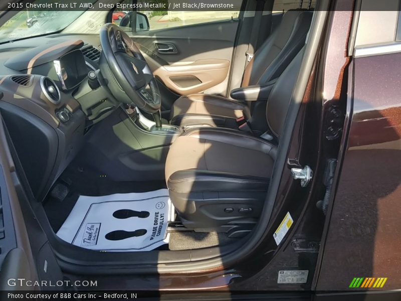 Deep Espresso Metallic / Jet Black/Brownstone 2015 Chevrolet Trax LT AWD