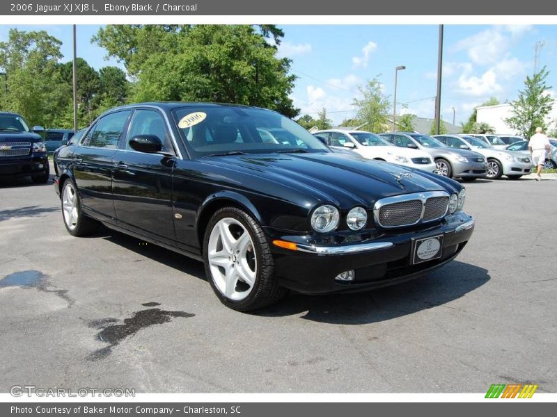 Ebony Black / Charcoal 2006 Jaguar XJ XJ8 L