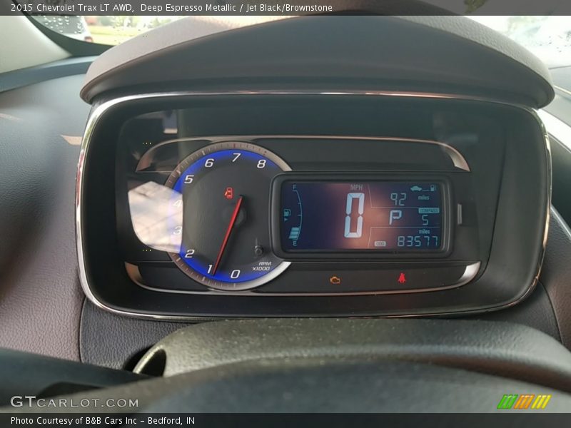 Deep Espresso Metallic / Jet Black/Brownstone 2015 Chevrolet Trax LT AWD