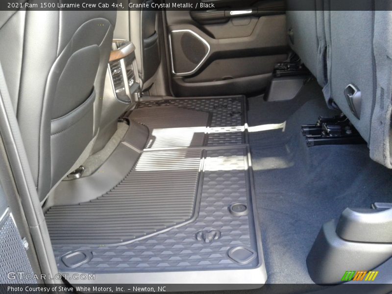 Granite Crystal Metallic / Black 2021 Ram 1500 Laramie Crew Cab 4x4