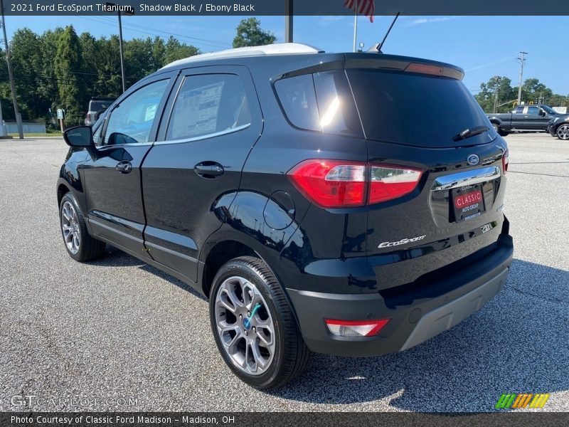 Shadow Black / Ebony Black 2021 Ford EcoSport Titanium