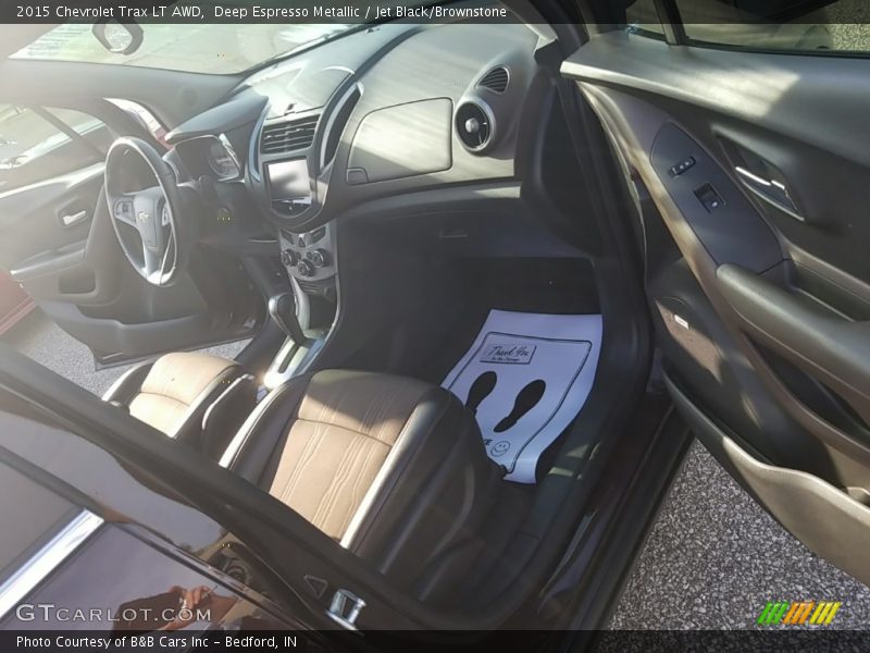 Deep Espresso Metallic / Jet Black/Brownstone 2015 Chevrolet Trax LT AWD