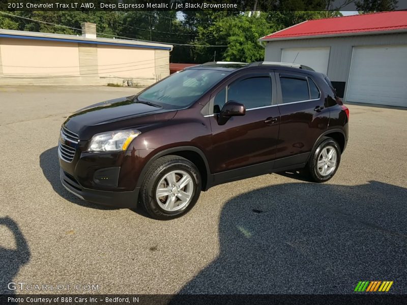 Deep Espresso Metallic / Jet Black/Brownstone 2015 Chevrolet Trax LT AWD
