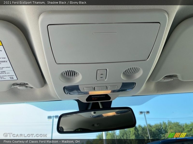 Shadow Black / Ebony Black 2021 Ford EcoSport Titanium