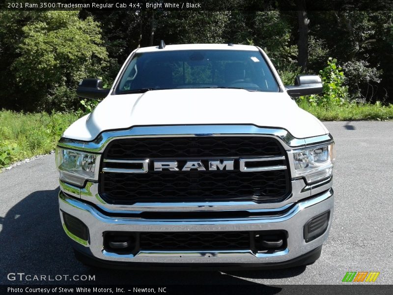 Bright White / Black 2021 Ram 3500 Tradesman Regular Cab 4x4