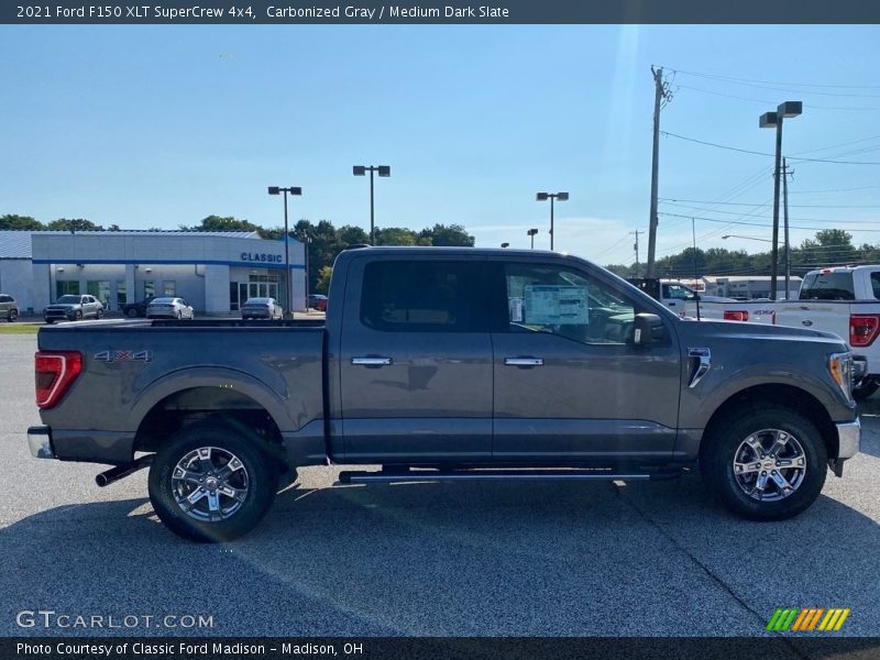 Carbonized Gray / Medium Dark Slate 2021 Ford F150 XLT SuperCrew 4x4