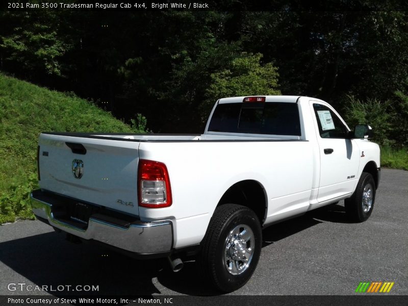 Bright White / Black 2021 Ram 3500 Tradesman Regular Cab 4x4