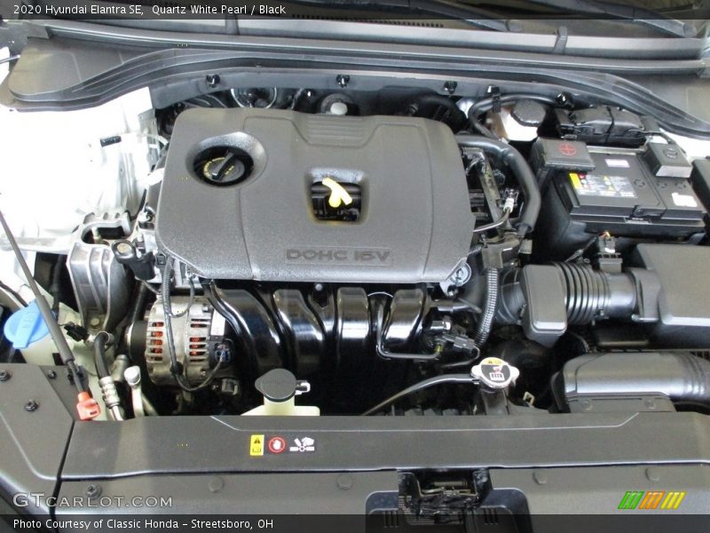  2020 Elantra SE Engine - 2.0 Liter DOHC 16-Valve D-CVVT 4 Cylinder