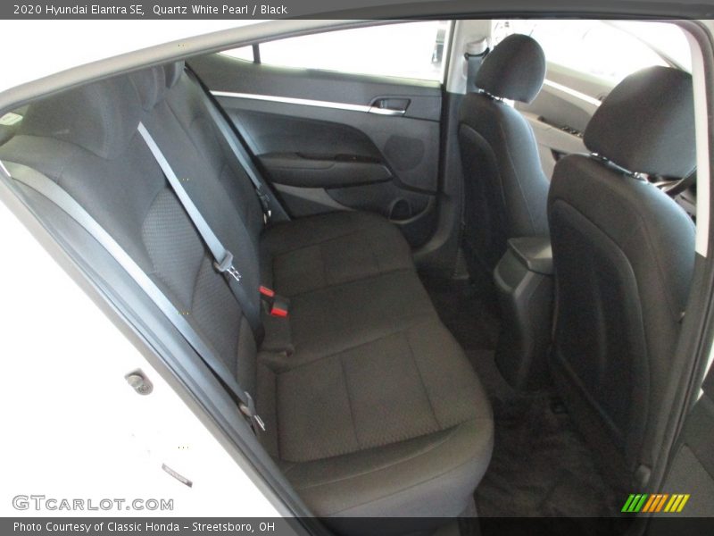 Rear Seat of 2020 Elantra SE