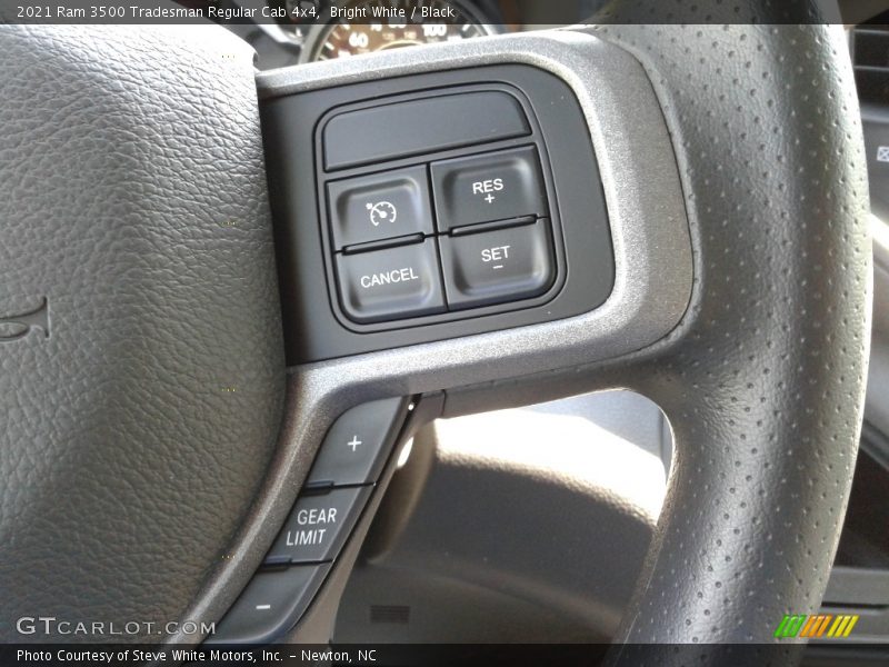 Bright White / Black 2021 Ram 3500 Tradesman Regular Cab 4x4