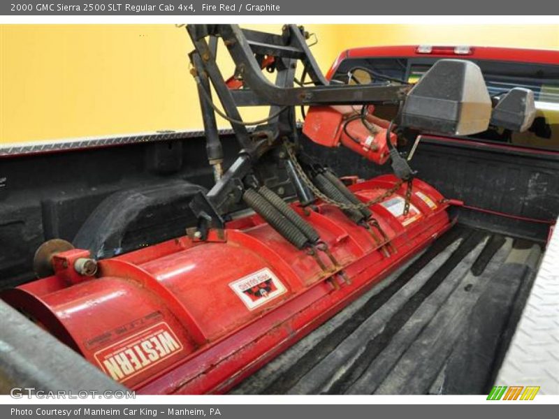 Fire Red / Graphite 2000 GMC Sierra 2500 SLT Regular Cab 4x4