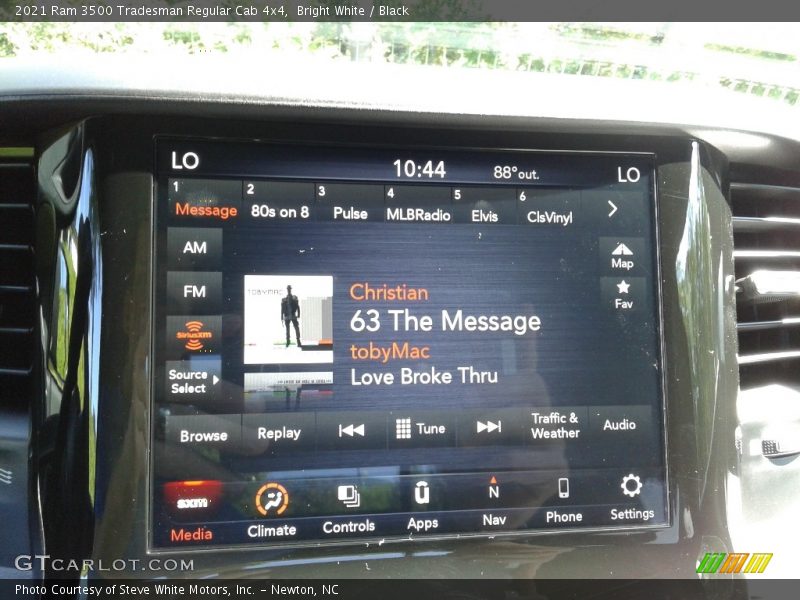 Bright White / Black 2021 Ram 3500 Tradesman Regular Cab 4x4