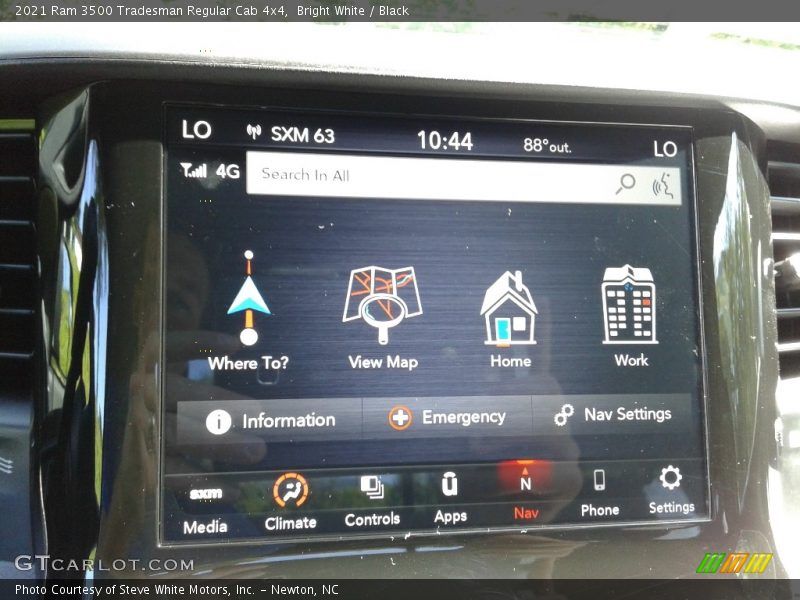 Bright White / Black 2021 Ram 3500 Tradesman Regular Cab 4x4