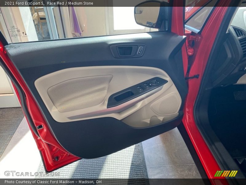 Race Red / Medium Stone 2021 Ford EcoSport S