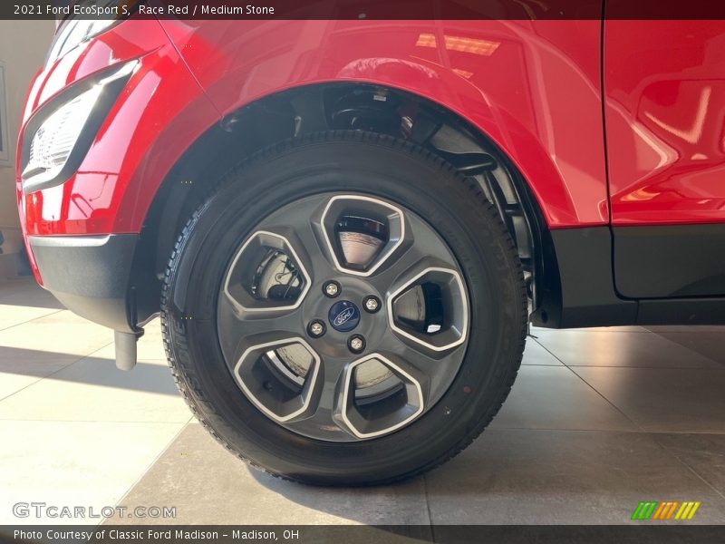 Race Red / Medium Stone 2021 Ford EcoSport S
