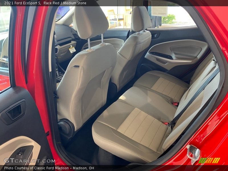 Race Red / Medium Stone 2021 Ford EcoSport S