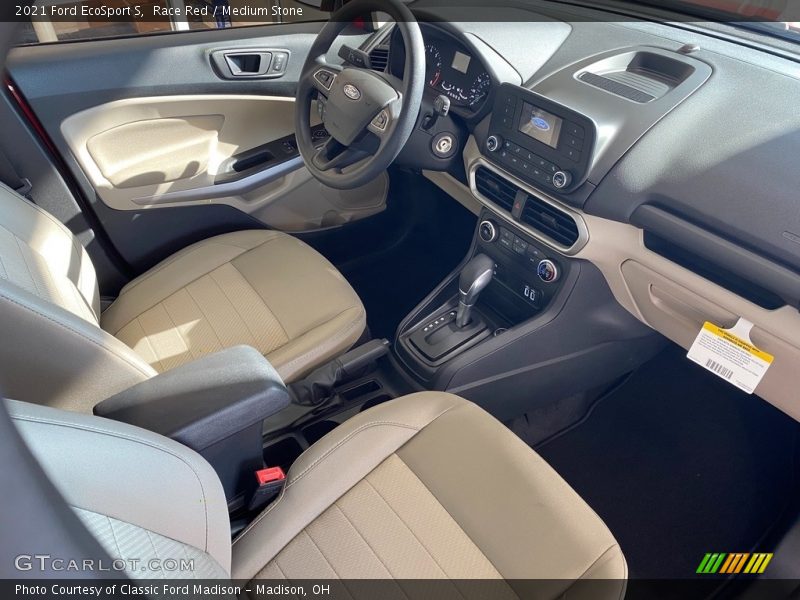Race Red / Medium Stone 2021 Ford EcoSport S