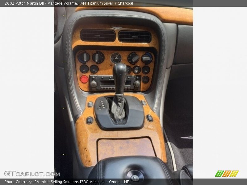AM Titanium Silver / Charcoal 2002 Aston Martin DB7 Vantage Volante