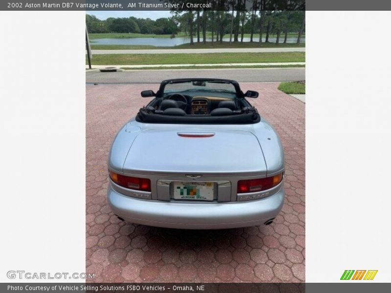 AM Titanium Silver / Charcoal 2002 Aston Martin DB7 Vantage Volante