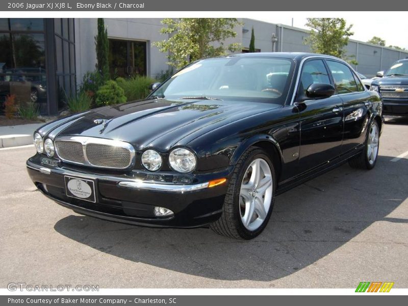 Ebony Black / Charcoal 2006 Jaguar XJ XJ8 L