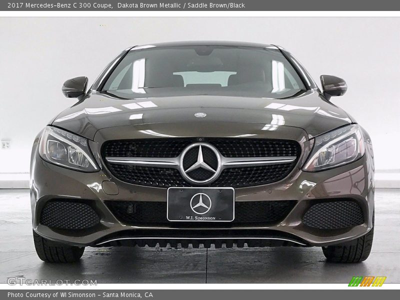 Dakota Brown Metallic / Saddle Brown/Black 2017 Mercedes-Benz C 300 Coupe
