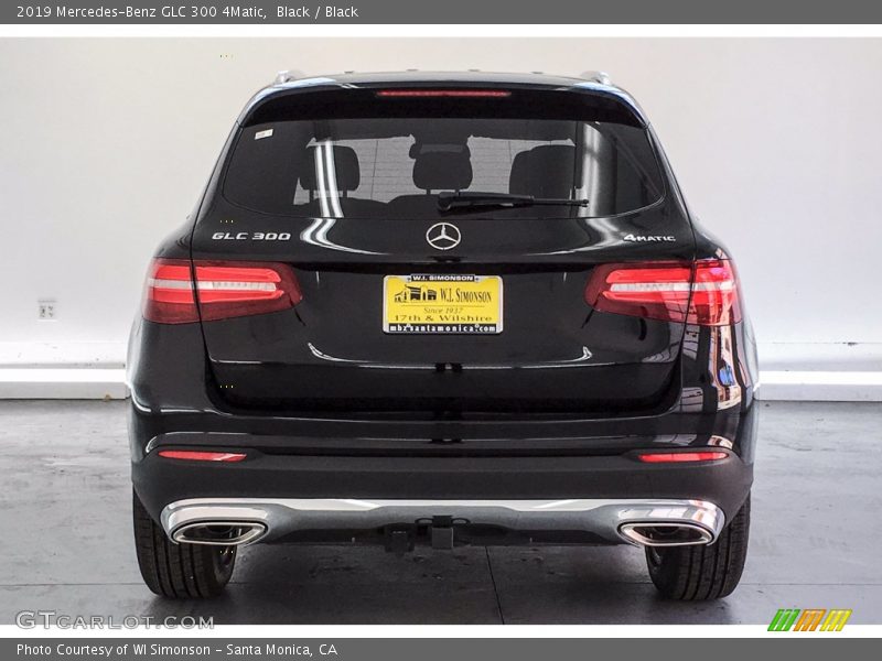 Black / Black 2019 Mercedes-Benz GLC 300 4Matic