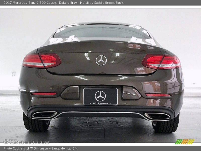 Dakota Brown Metallic / Saddle Brown/Black 2017 Mercedes-Benz C 300 Coupe