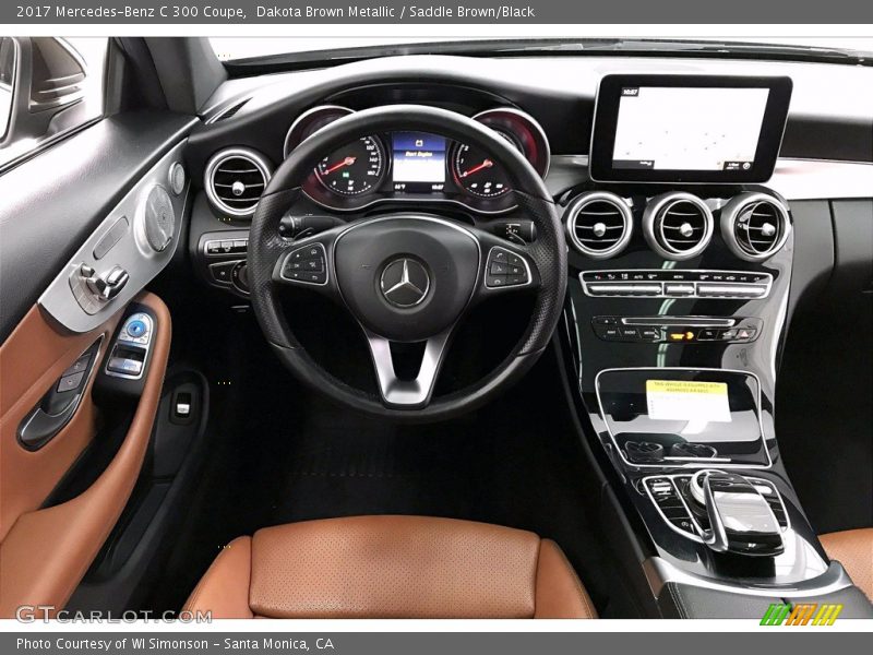 Dashboard of 2017 C 300 Coupe
