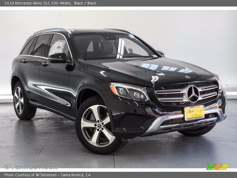 Black / Black 2019 Mercedes-Benz GLC 300 4Matic