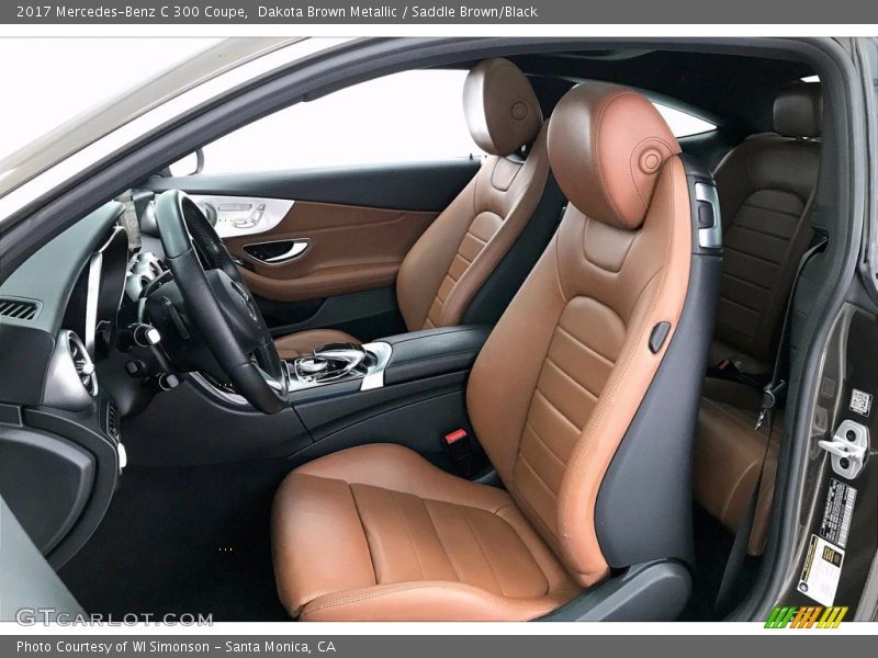 Front Seat of 2017 C 300 Coupe