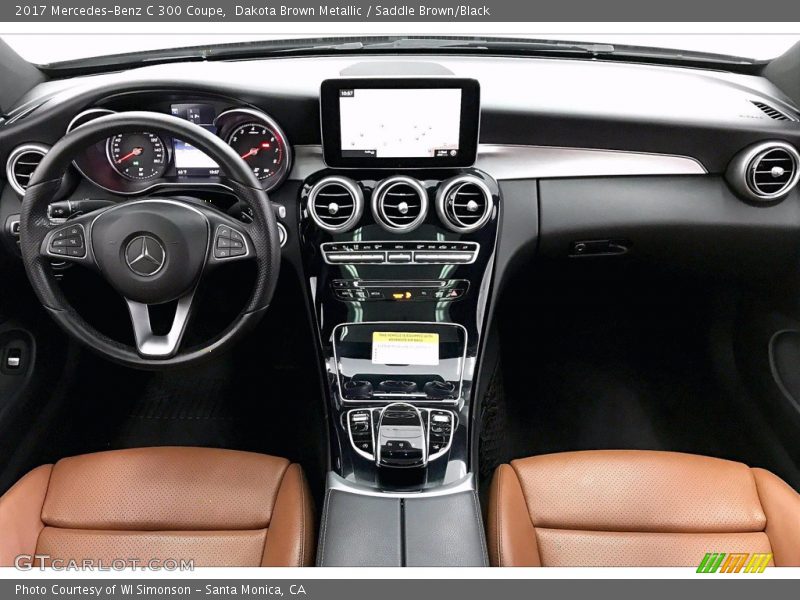 Dashboard of 2017 C 300 Coupe