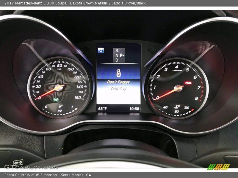  2017 C 300 Coupe 300 Coupe Gauges