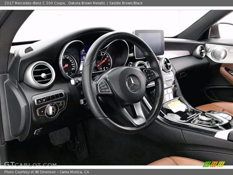 Dakota Brown Metallic / Saddle Brown/Black 2017 Mercedes-Benz C 300 Coupe