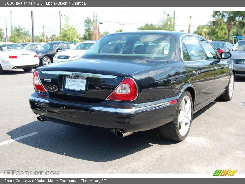 Ebony Black / Charcoal 2006 Jaguar XJ XJ8 L