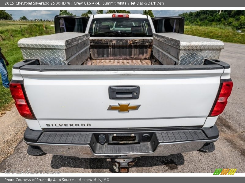 Summit White / Jet Black/Dark Ash 2015 Chevrolet Silverado 2500HD WT Crew Cab 4x4