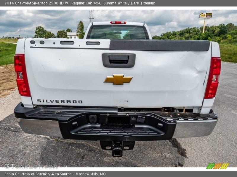 Summit White / Dark Titanium 2014 Chevrolet Silverado 2500HD WT Regular Cab 4x4