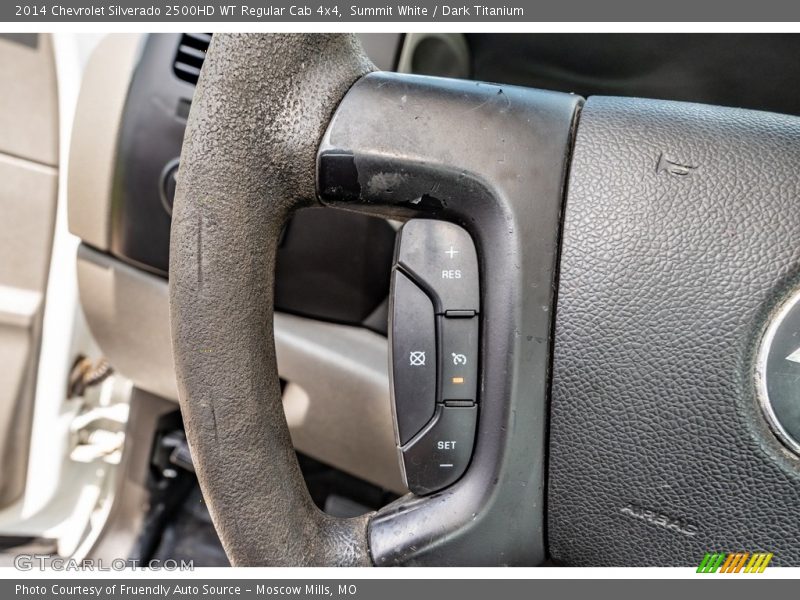 Summit White / Dark Titanium 2014 Chevrolet Silverado 2500HD WT Regular Cab 4x4