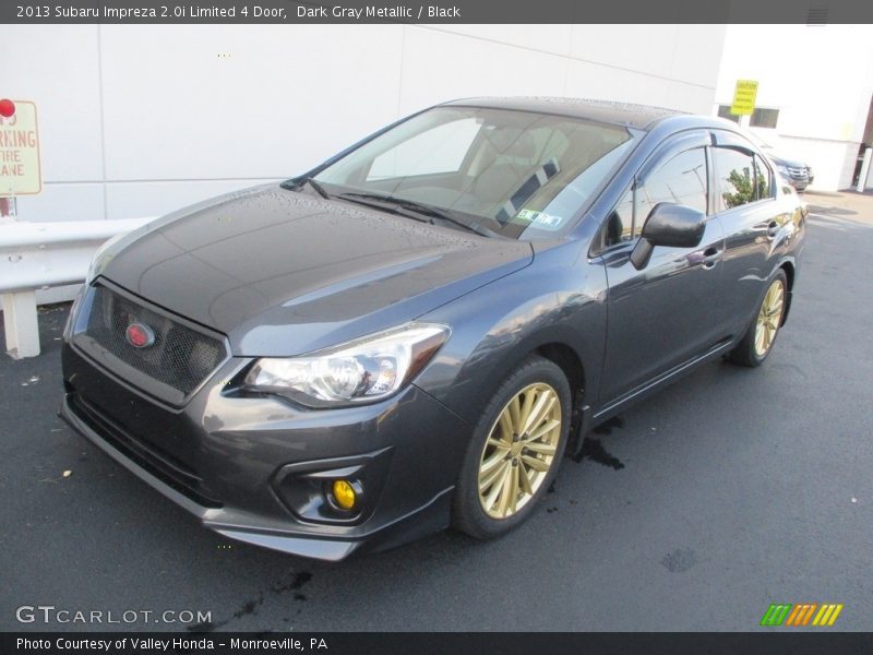 Dark Gray Metallic / Black 2013 Subaru Impreza 2.0i Limited 4 Door
