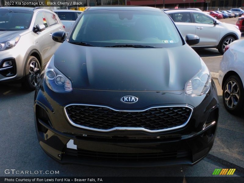 Black Cherry / Black 2022 Kia Sportage LX