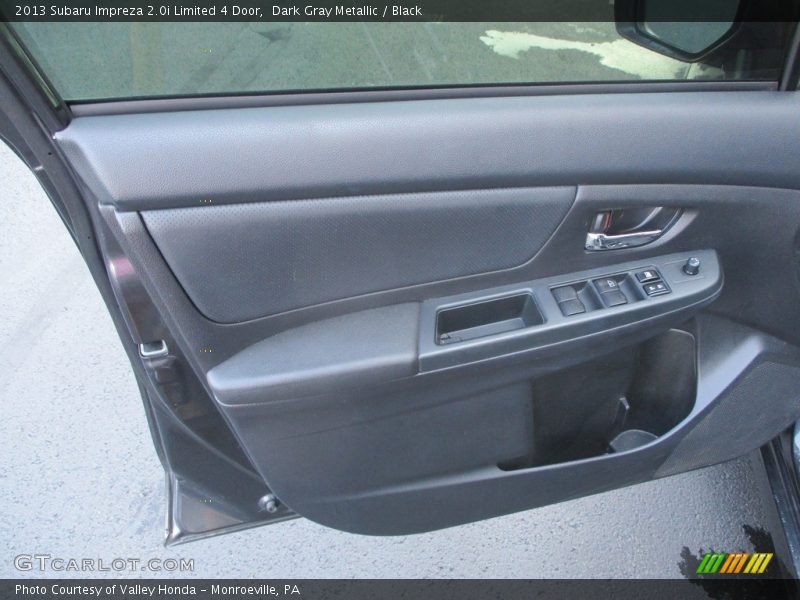 Dark Gray Metallic / Black 2013 Subaru Impreza 2.0i Limited 4 Door