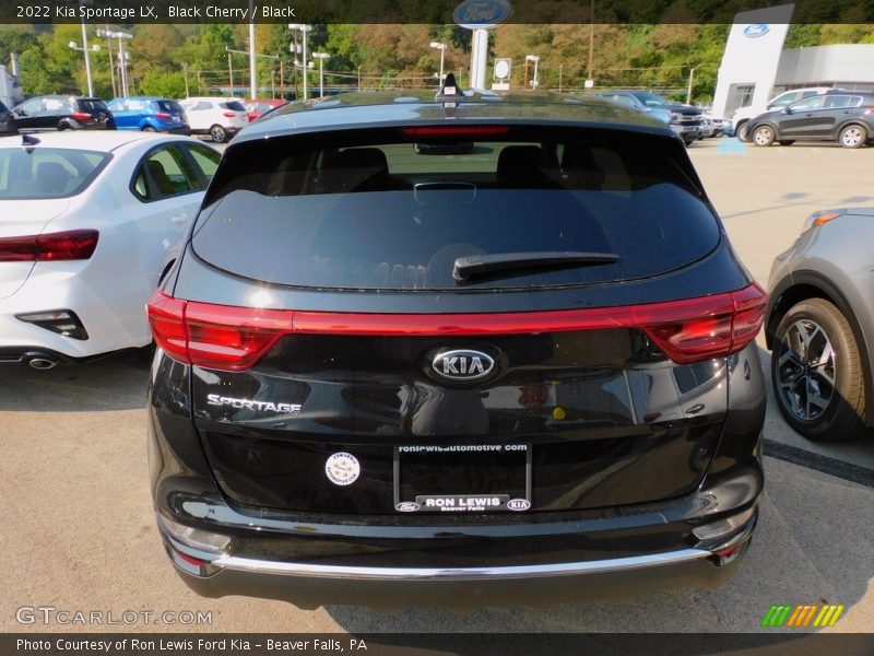 Black Cherry / Black 2022 Kia Sportage LX