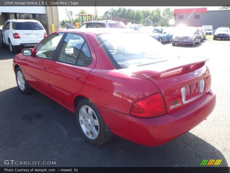 Code Red / Sage 2006 Nissan Sentra 1.8 S