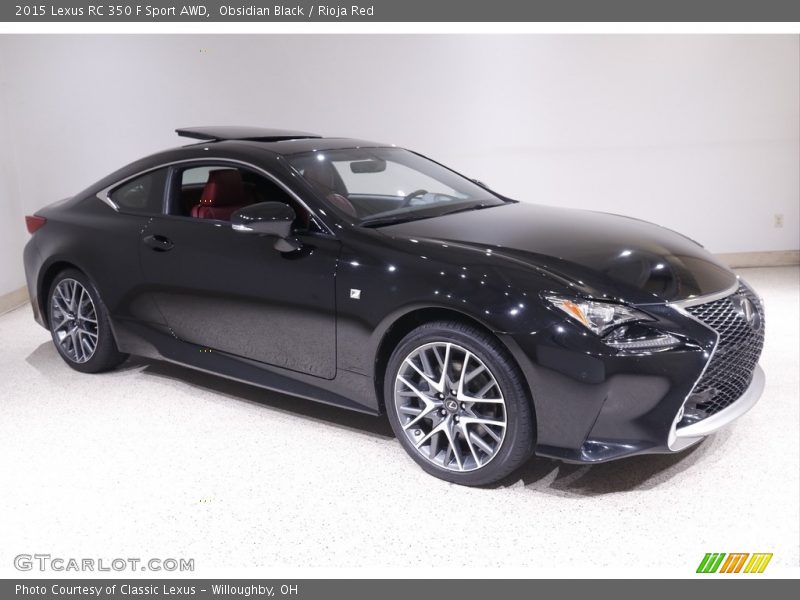  2015 RC 350 F Sport AWD Obsidian Black