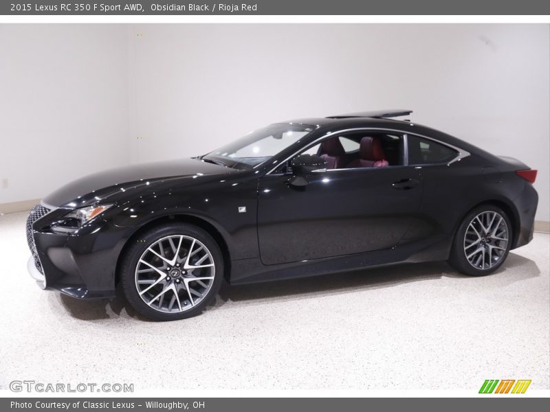 Front 3/4 View of 2015 RC 350 F Sport AWD