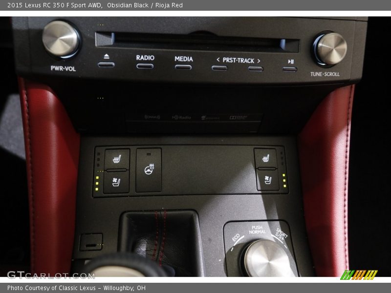 Obsidian Black / Rioja Red 2015 Lexus RC 350 F Sport AWD