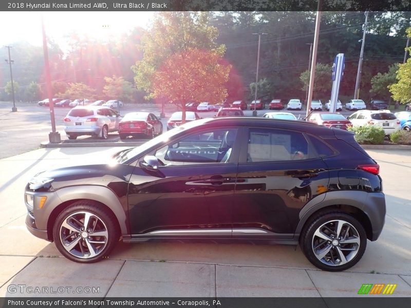 Ultra Black / Black 2018 Hyundai Kona Limited AWD