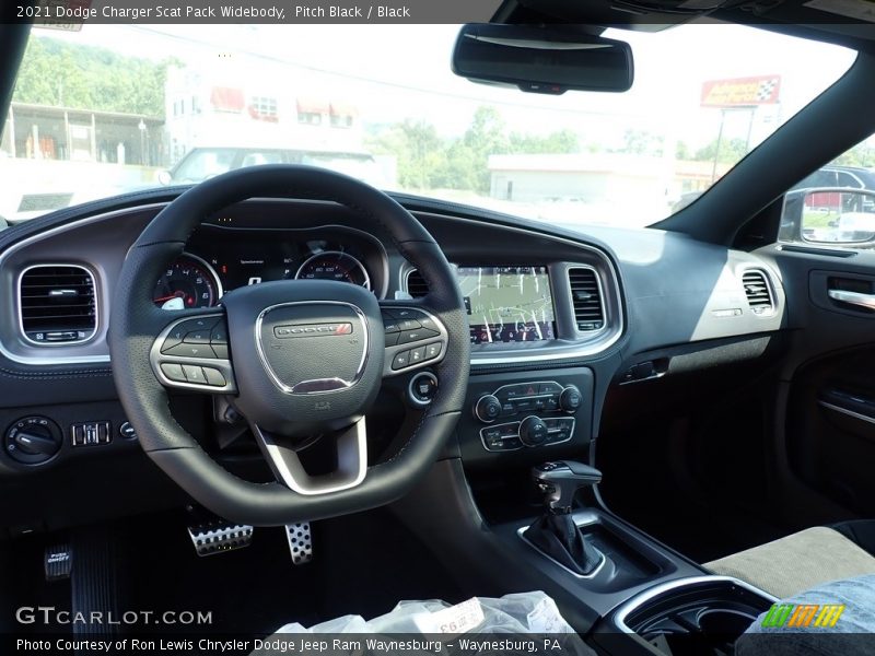 Dashboard of 2021 Charger Scat Pack Widebody