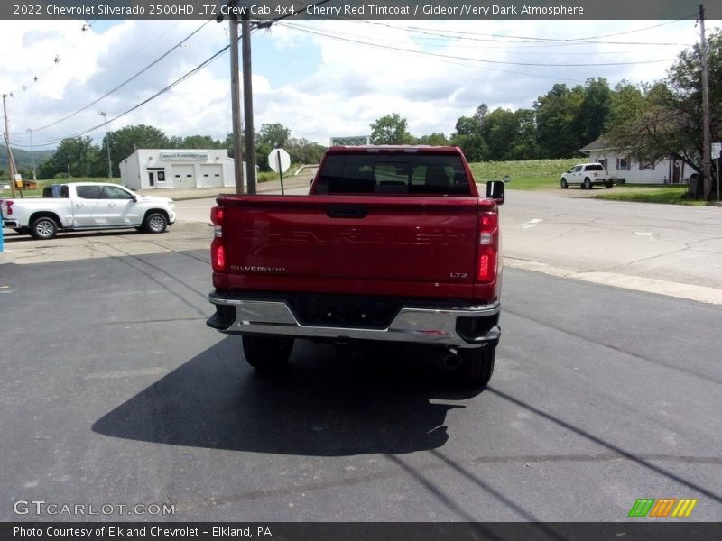 Cherry Red Tintcoat / Gideon/Very Dark Atmosphere 2022 Chevrolet Silverado 2500HD LTZ Crew Cab 4x4