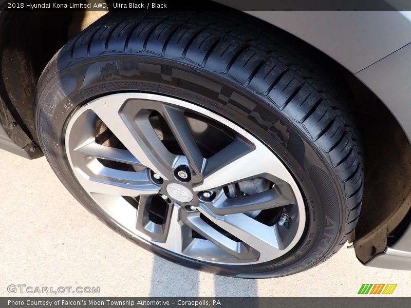 Ultra Black / Black 2018 Hyundai Kona Limited AWD